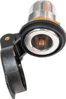 OptiMate Panel Mount DIN Socket Black