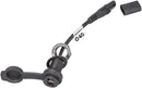 OptiMate SAE Panel Mount Socket Black - 152 MM