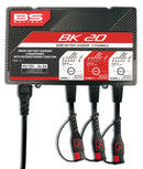 Smart Bank Battery Charger and Maintainer with Reconditioning Function Black / Red
