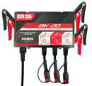Smart Bank Battery Charger and Maintainer with Reconditioning Function Black / Red