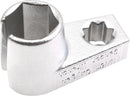 Offset Oxygen Sensor Socket Silver