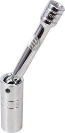 Joint Magnetic Spark Plug Socket Silver