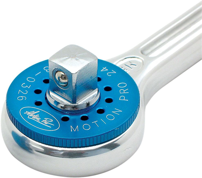 T-6 Combo Lever Adapter Anodized / Blue - 24 MM