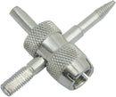 4-in-1 Valve Stem Repair Tool Silver