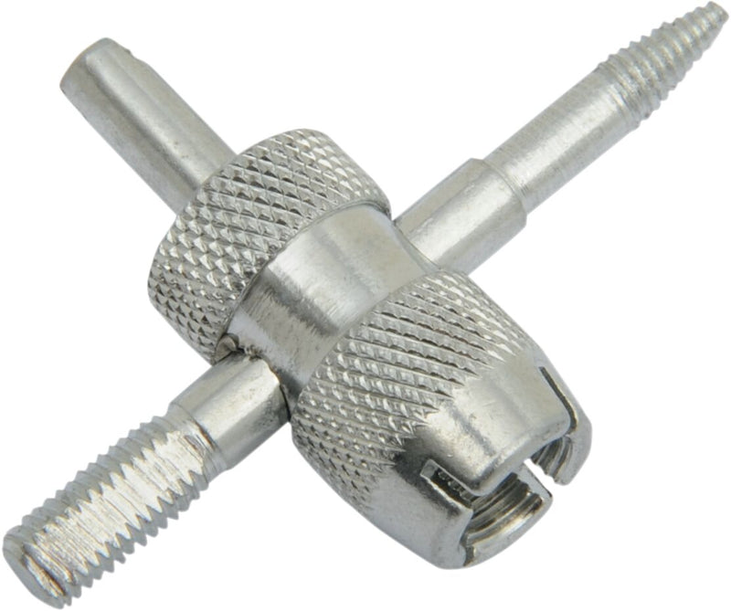 4-in-1 Valve Stem Repair Tool Silver