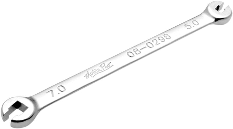 Classic Spoke Wrench Nickel / Pewter / Silver For Honda CRF 100 F - 5 MM | 7 MM