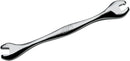 Ergo Spoke Wrench Polished / Silver For Kawasaki KDX 250 - 6.3 MM
