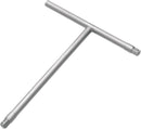 Dual Drive Mini T-Handles Nickel Pewter / Silver - 1/4 Inch