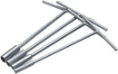 Metric Socket T-Handle Set Nickel Pewter / Silver - 10 MM | 12 MM | 14 MM | 8 MM