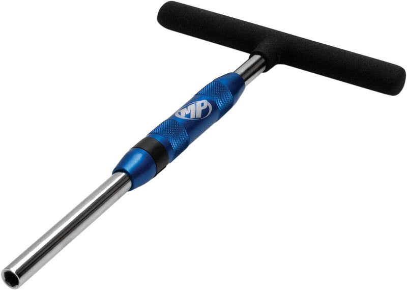 T-Handle Bit Driver Spinner Anodized / Blue / Chrome - 1/4 Inch