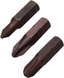 T-Handle Bit Driver With Bits Chrome - 215.9 MM