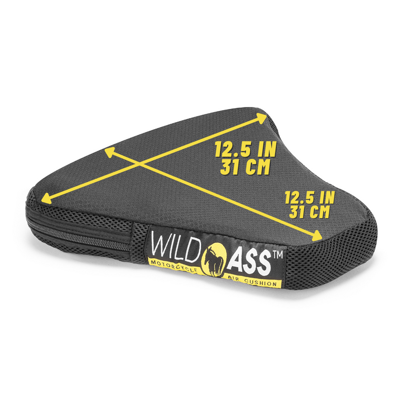 Motorcycle Air Cushion Sport Air Gel Black