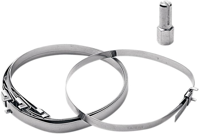 CV Boot Clamp Kit Raw / Silver