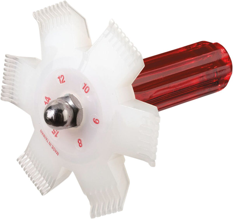 Radiator Fin Straightener White - 88.9 MM