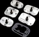 Master Cylinder Hydraulic Brake Bleeding Solution Silver For Harley Davidson FLD 1690 2012-2013