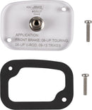 Master Cylinder Brake Bleeding Solution Silver For Harley Davidson FLHR 1584 2008-2011