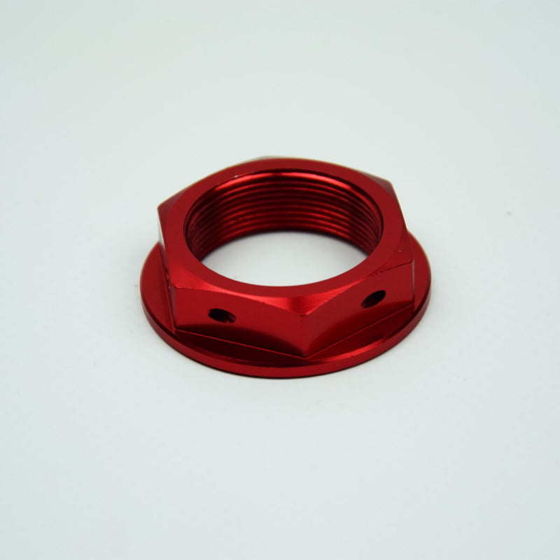 Steering Nut Red For Honda CR 125 R 2001-2007