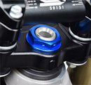 Steering Nut Blue For Kawasaki KLX 450 R 2008-2009