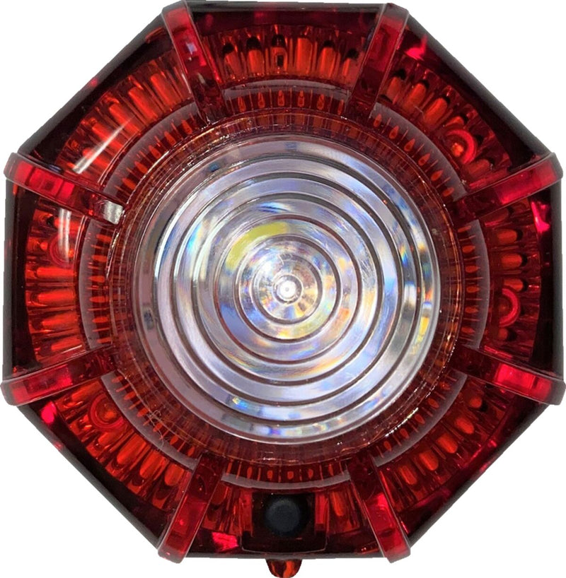 LED Road Flare Safety Light Clear / Red