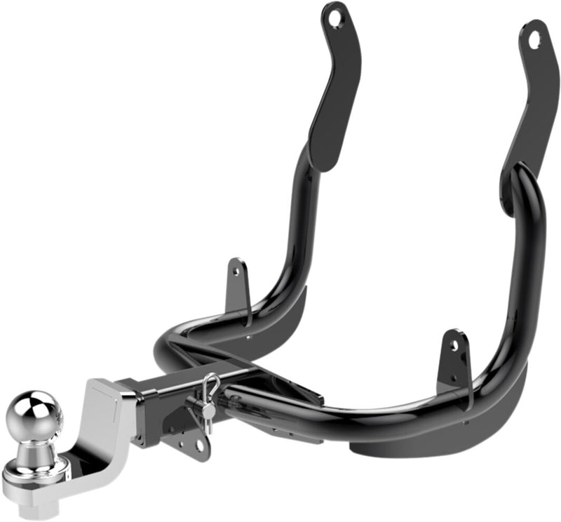 Receiver Trailer Hitch Black / Powder-Coated For Harley Davidson FLHR 1690 2014-2015 - 47.6 MM