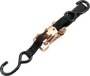 1-1/2" Heavy-Duty Ratcheting Tie-Downs Black