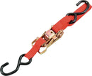 1-1/2" Heavy-Duty Ratcheting Tie-Downs Red