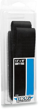 Soft-Tie 18" Extensions Black - 45.5 CM