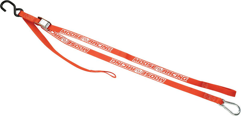 Carabiner Tie-Downs Orange - 213 CM