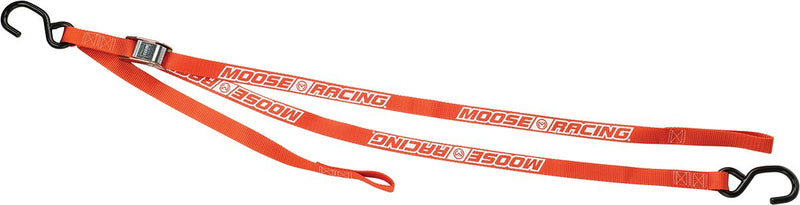 Heavy-Duty Tie-Downs Orange - 213 CM