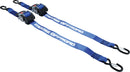 Retractable Ratcheting Straps Blue - 305 CM
