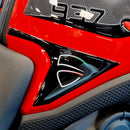 3D Motorcycle Stickers - Tank Sides For Ducati Monster 937/937+ 2021>2025