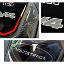 3D Motorcycle Stickers - Tank Pad For Ducati Multistrada V4 1100 2021>2023