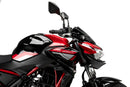 Side Downforce Spoilers For Matte Black For Kawasaki Z650 2021-Current