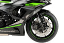 Race Side Downforce Spoilers For Matte Black For Kawasaki ZX-6R Ninja 2024-Current