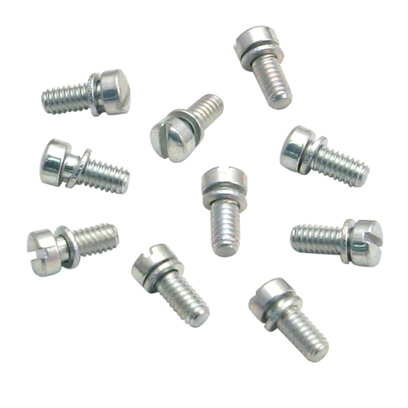 10 Pack Screw / Sltd. Rh - 8-32 X 3/8 Inch Pump