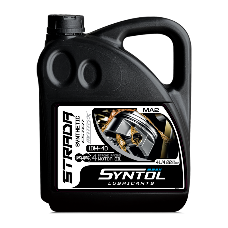 Strada 4T 10W-40 Motorcycle Engine Oil - 4 Litre