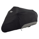 Motorcycle Cover Black / Charcoal For Honda GL 1500 1988-1990 - M