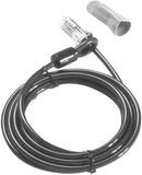 Multi-Purpose Heavy Duty Cable Lock Black