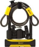 U-Lock + Cable / U-Roc Black / Yellow
