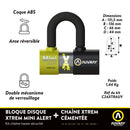 U-Lock Xtrem Mini Alert Black / Yellow
