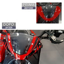 3D Motorcycle Stickers - Windshield For Ducati Monster 937+ 2021>2025