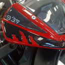 3D Motorcycle Stickers - Windshield For Ducati Monster 937+ 2021>2025