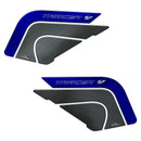 3D Motorcycle Stickers - Tank Sides Blue For Yamaha Tracer 9 2021>Current