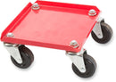 Sled Dolly Kit Black / Powder-Coated / Red - 177.8 MM