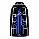 3D Motorcycle Stickers - Bodywork Protection Black For Yamaha TMAX 530 2017-2019