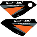 3D Motorcycle Stickers - Tank Sides For KTM 1290 Super Adventure S 2021>2025