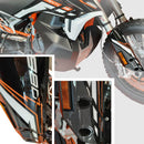 3D Motorcycle Stickers - Side Panels For KTM 890 Adventure R 2021>2022
