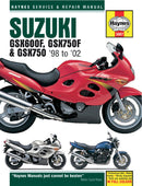 Motorcycle Repair Manual For Suzuki GSX 600 F 1998-2002