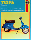 Service Manual For Vespa PRIMAVERA 125 1967-1970