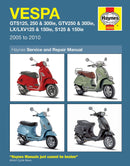 Service Manual For Vespa GTS 125 2009-2010